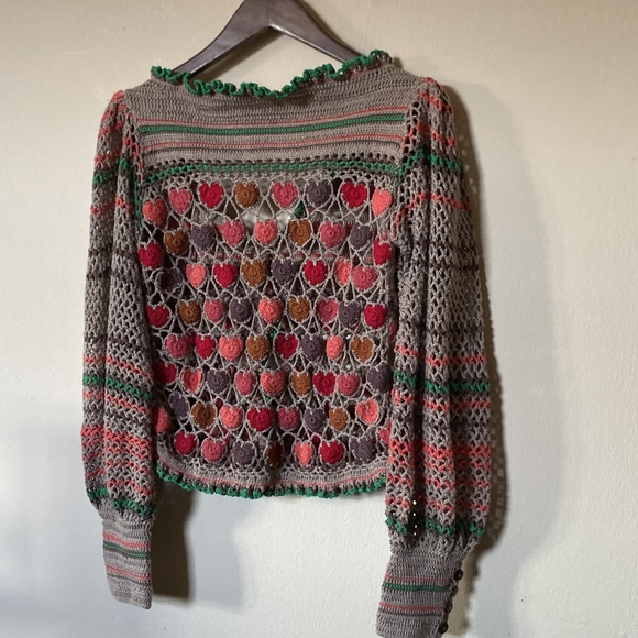 FREE PEOPLE | Heart Eyes Cardigan - Picture 4 of 12